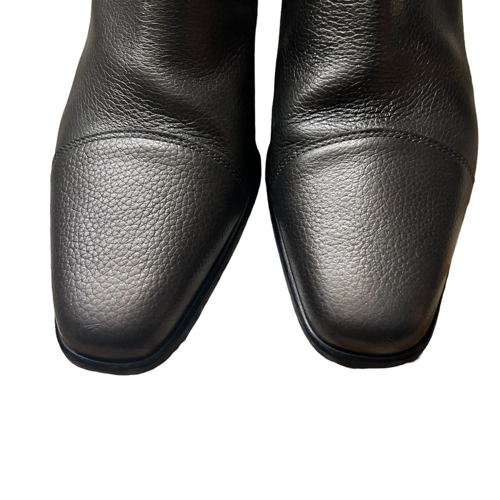 BRIGHTON Rylee Buff & Luxe Wesley Western Calf Boots Size 10 - Picture 6 of 11